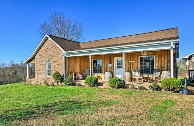 Breathtaking Elkin Getaway w/Vineyard Views!