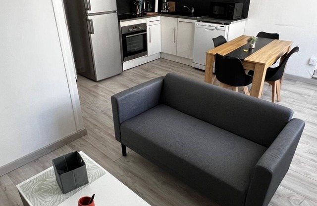 Bright, practical apartment in Evaux-les-Bains