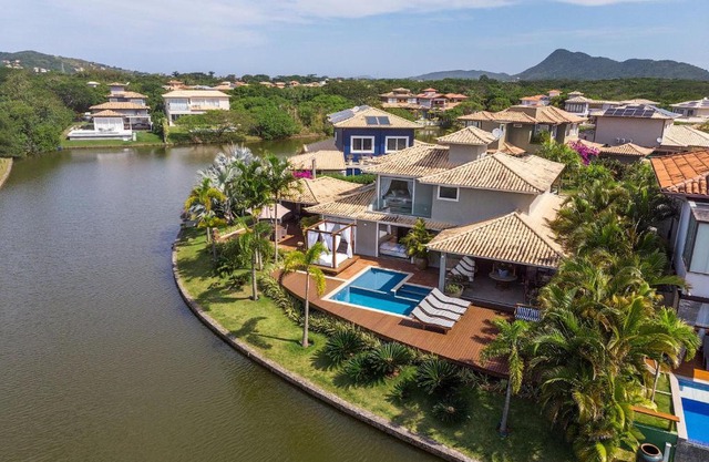 Bz58 Linda casa c/Piscina privativa e vista lago