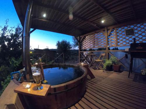 Cabaña Refugio Magenta con tinaja caliente incluida