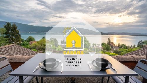 CABANA & Sunset - Terrasse , Parking & Lac