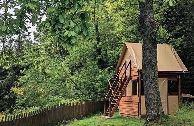 Cabane " Robinson" 2 to 4 persons - 2 pers. included in the price