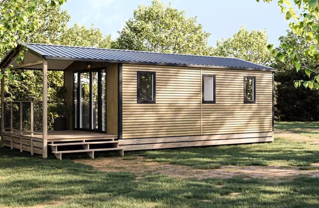 Camping de la Cascade * - Mobil-home Nest TP air-conditioned (D/D) 4 persons