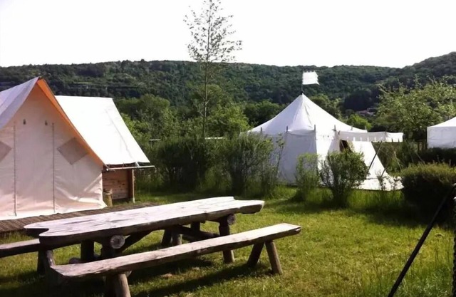 Camping Ecologique la Roche d'Ully* - Canadian Lodge 3 Rooms 4 People Without Sanitary