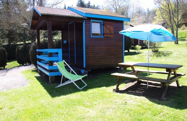 Camping Flower La Rochelambert * - Blue Cabin 2 people Without Sanitary