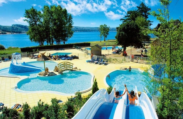 Camping Le Caussanel* - Mobile home Pavillon Luxe Confort 3 rooms 4/5 people Air-conditioned Jacuzzi