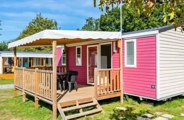 Camping Le Grearn * - Mobile home for 6 people
