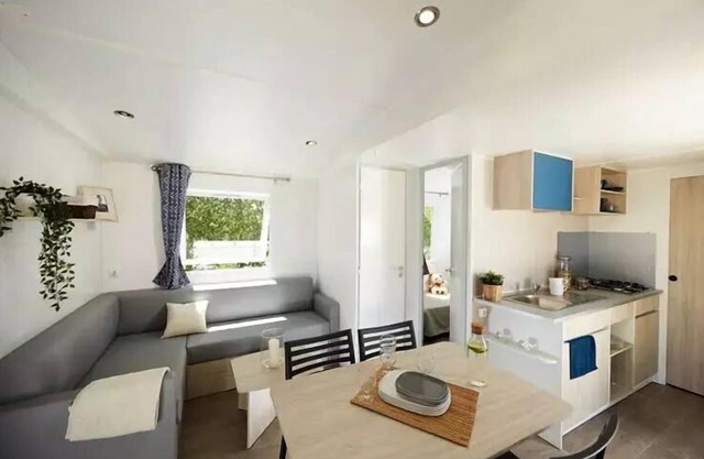 Camping Plage de Treguer* - 4-room mobile home for 6/8 people