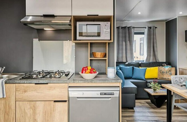 Camping Side O Port Manec'h *** - Mobil Home Standing 3 rooms 4 people