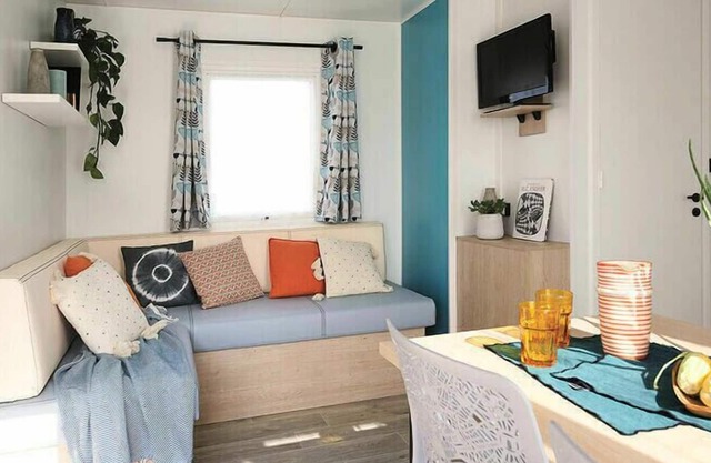 Camping Side O Port Manec'h *** - Mobil Home Standing 4 rooms 6 people