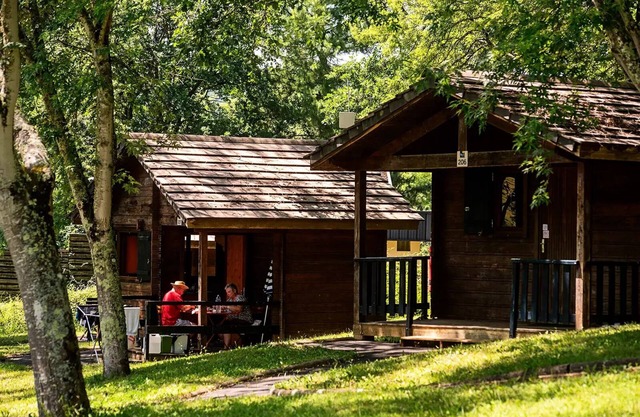 Campsite Flower du Lac de Causse* - Ecolodge Bois Eco 2 rooms 2/4 people without sanitary facilities