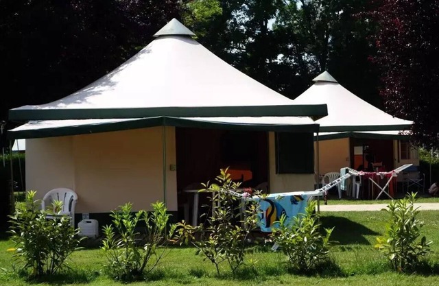 Campsite Flower les Granges* - Canvas Bungalow 3 rooms 5 people Without Sanitary