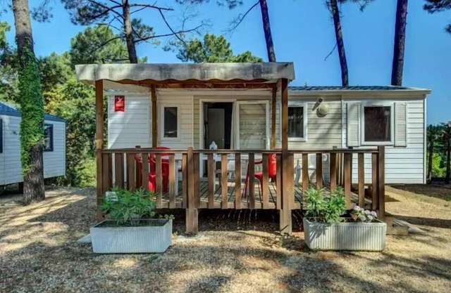 Campsite La Pinède in Provence * - Mobil Home Sauge Plus 4 Rooms 6 People Air Conditioned + TV
