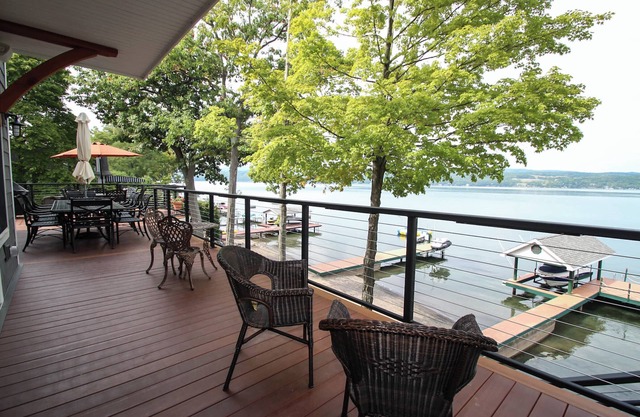 Canandaigua Lake | Beach | Hot Tub | Sleeps 28 | Dock