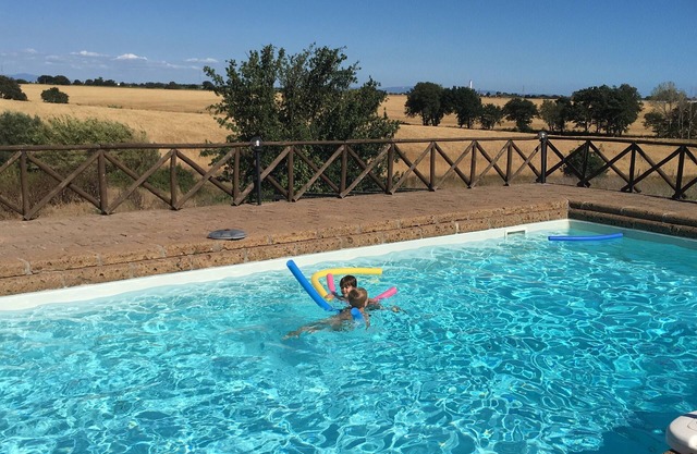 CAPALBIO 5' MARE: VILLA+DEPENDANCE SWIMMING POOL PINGPONG