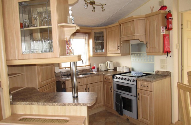 Caravan -chapel, Skegness With Decking From March