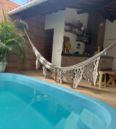 CASA AMARELA Alugue casa com piscina a 15min da praia