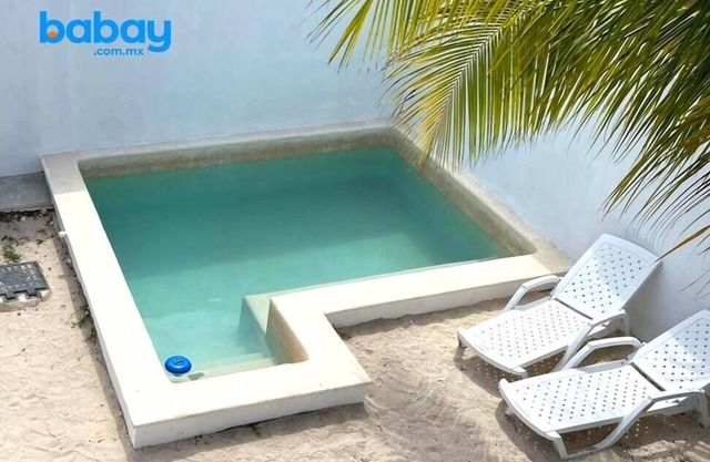 Casa con Piscina en Chixchulub a 100 m de la playa