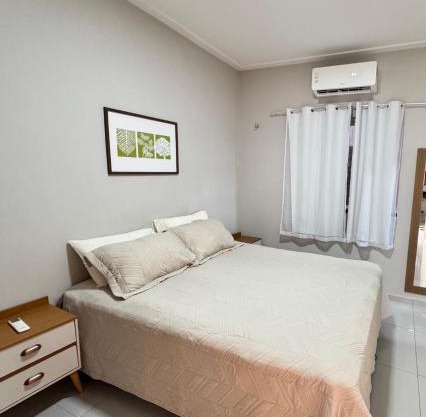 Casa confortável com ar no litoral