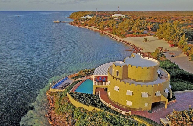 Cayman Castle: Luxury Gated Estate w/Elevated Views, Infinity Pool + Large Priva