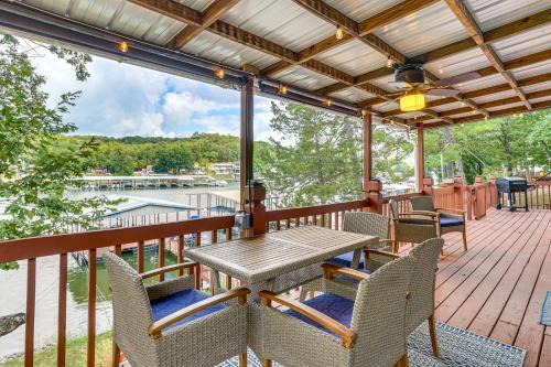 Central Waterfront Home with Dock in Lake Ozark!