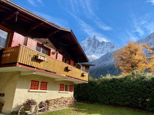 Chalet Baraka Vue MontBlanc