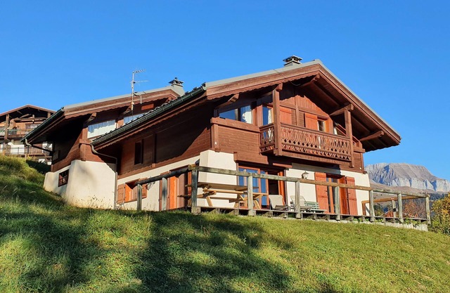 Chalet Familial Face au Mont Blanc