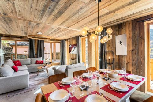 Chalet Du Col De La Lune - Appartement neuf dans un chalet au centre de St Martin de Belleville MAE-0804
