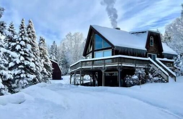 Chalet style home with incredible views