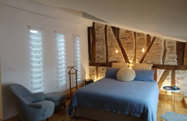 Chambre cuivre-Double room-Standard-Private Bathroom-City view