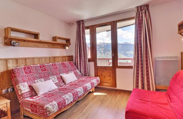 Charmant 2 pièces à La Tania, skis aux pieds - 4 pers, balcon, proche commerces et ESF - FR-1-182A-21