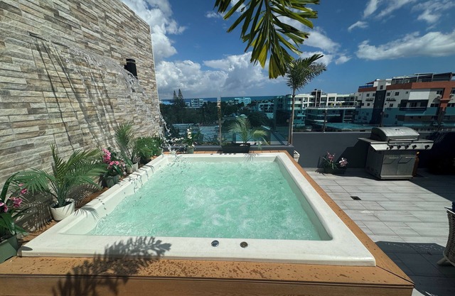 Charming 1-bedroom apartment with WiFi, Big private Jacuzzy Santo Domingo