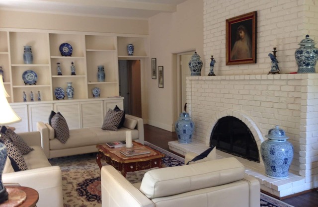 Charming 1920's English Stone Manor is one of Carmel's Original masterpieces .