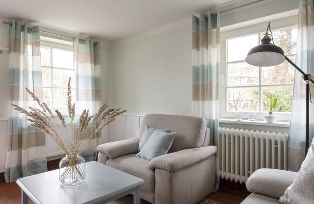 Charming apartment with garden & terrace as well as an outdoor sauna, grill & playground
