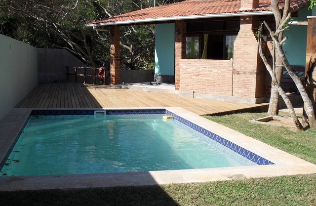 Charming beach house, porch with large deck, pool and barbecue