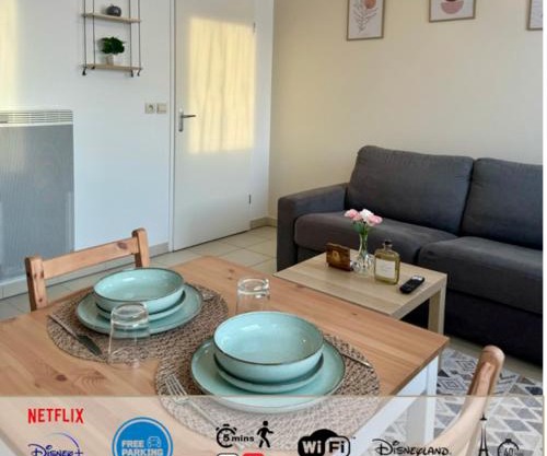 Charming & Cosy Apartment - 10mn from Disneyland