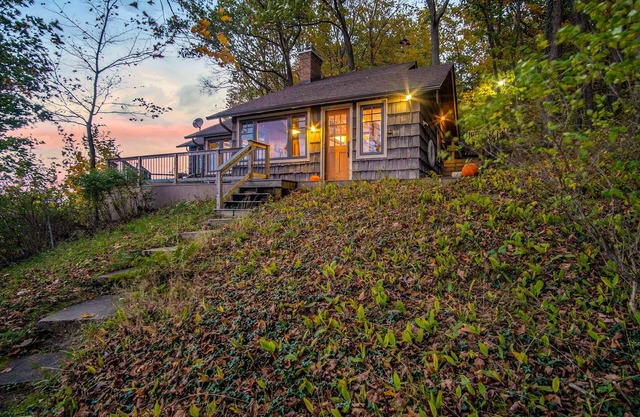 Charming Lake Michigan Cabin on 60 Acres of Peaceful Woodland
