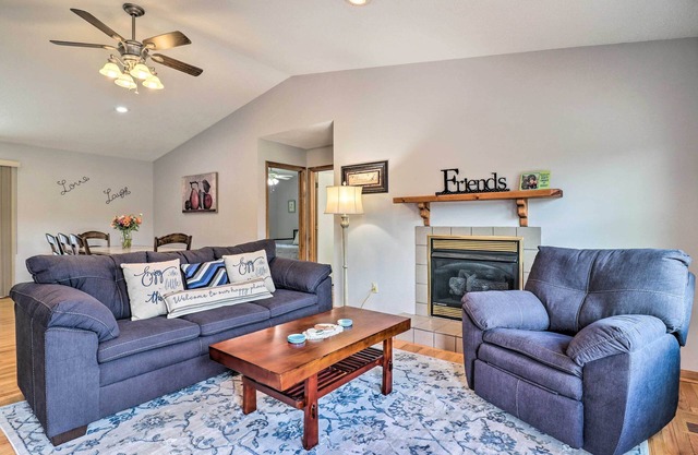 Charming Mills River Home w/Porch & Yard!