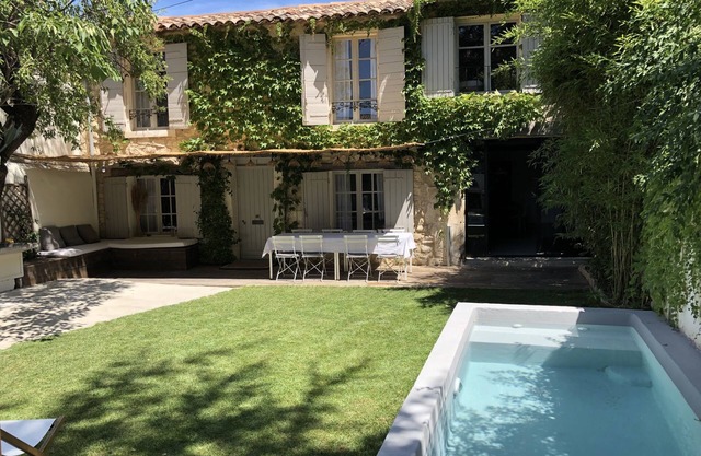Charming stone village house with pool