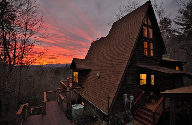 Chic A-Frame Cabin with Stunning Views