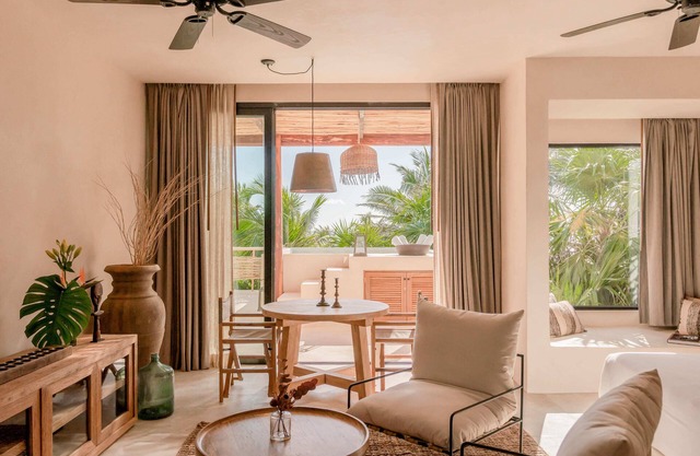 Chic Beach Studio with Plunge Pool in Tulum Hotel Zone