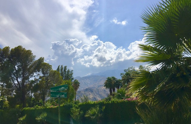 Classic Palm Springs winter retreat with private pool, mountain views