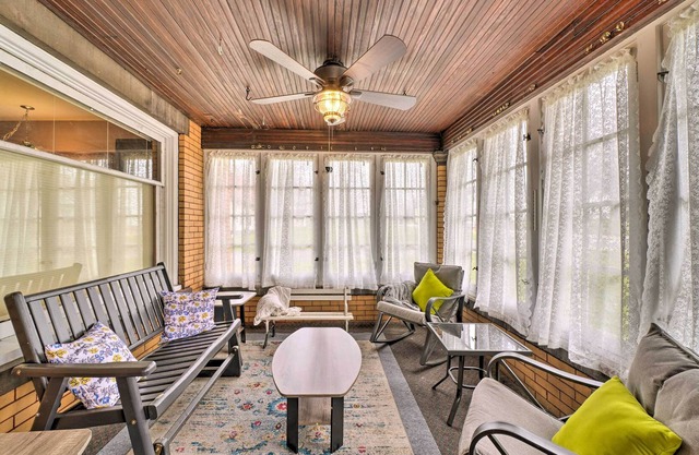 Classy Colonial House w/ Furnished Sunroom!