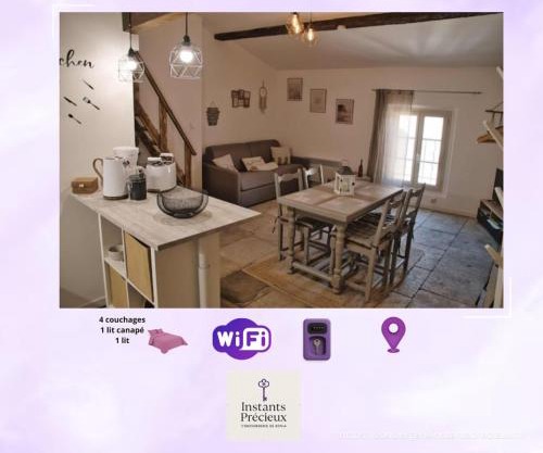 Cocoon4 - Logement bohème rénové Centre historique Beaucaire