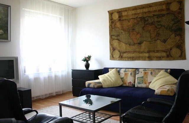 Comfortable new apartment with underground parking and free WiFi
