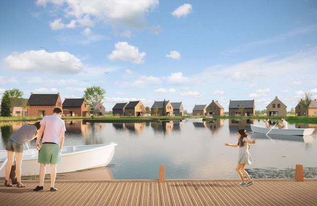 Comfortable villa with dishwasher, on a resort near the Veerse Meer