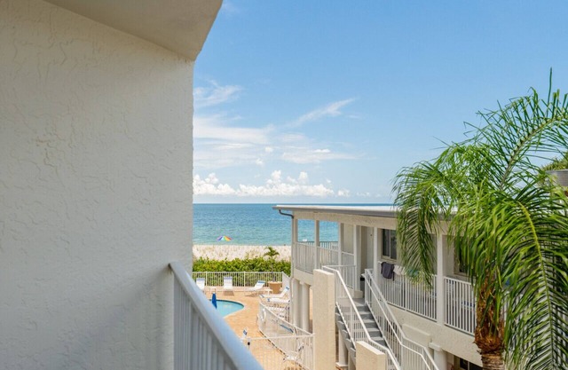 Condo On The Beach - Ocean Side View Balcony