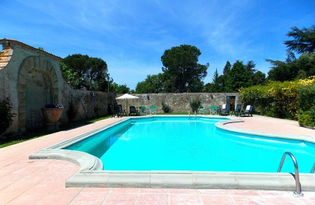 Cosy apartment in villa for 8 people with pool, WIFI, TV and panoramic view