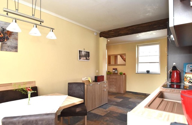 Cosy holiday home in Wernigerode with fireplace and private terrace