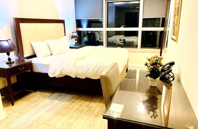 Cozy 1-bedroom apartment with living room and a beautiful view of Islamabad